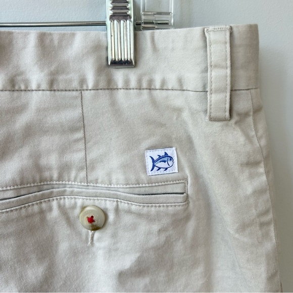 Southern Tide Intercoastal men’s cotton khaki chino pants - Picture 3 of 8